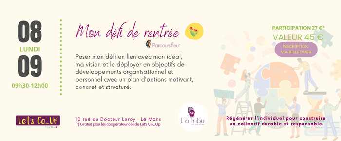Mon défi de rentrée 08 09
