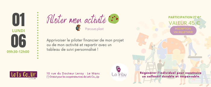 Piloter mon activité 01 06